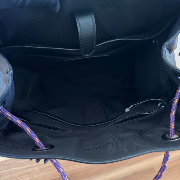 Coach Rivington Backpack In Signature Canvas With Coach Patch style No. 69291 - Picture 6 of 7